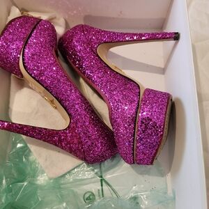 💓Charlotte Olympia GLITTER✨️ Pump💞